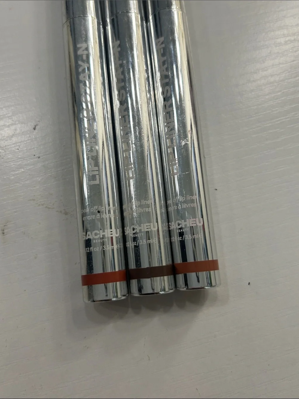 Brand New Sacheu Lip Liner Stain Set - Brown Shades
